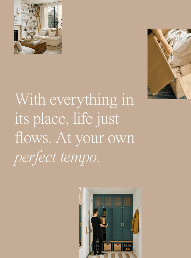 cary prince organizing website copy